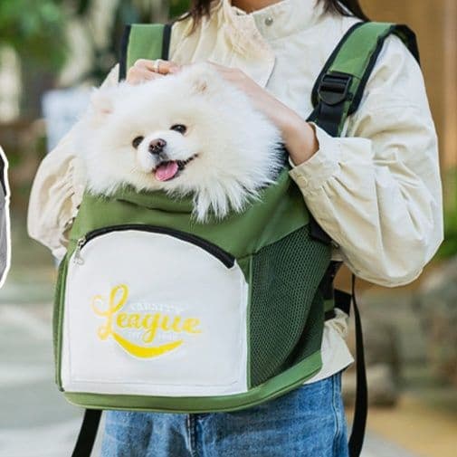 犬バッグ 前抱き式犬用キャリーバッグリュック型