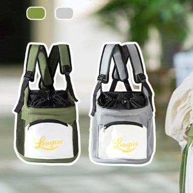 犬バッグ 前抱き式犬用キャリーバッグリュック型