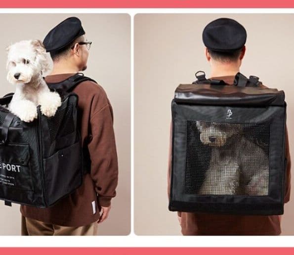 犬バッグ 大容量多機能ペット用キャリーリュック
