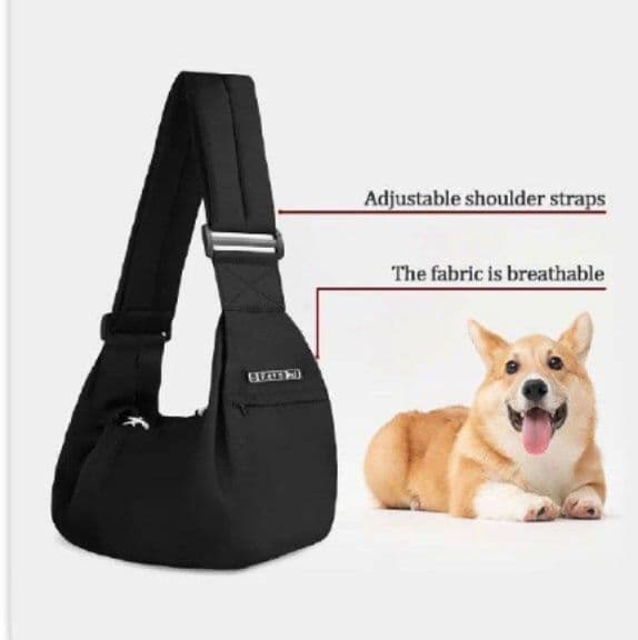 犬バッグ 小型犬用スリング型抱っこ斜めがけキャリーバッグ