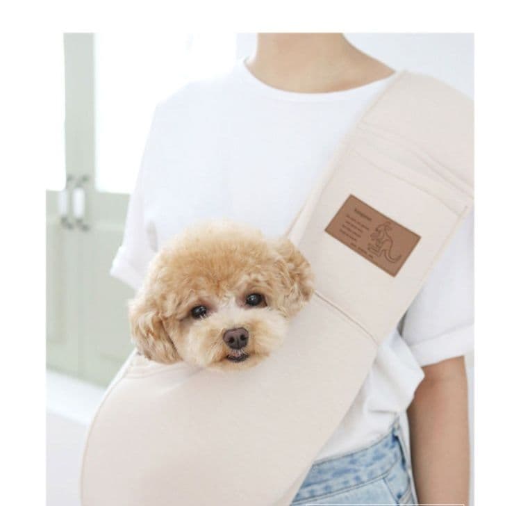 犬バッグ 小型犬用斜め掛けスリングキャリーバッグ