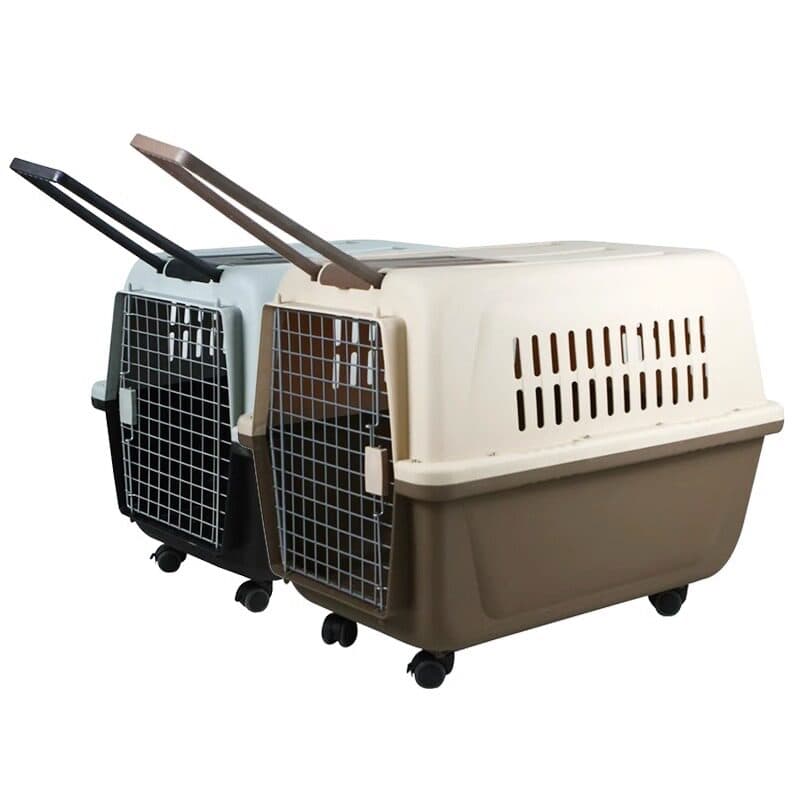 犬バッグ 大型犬対応キャスター付きハードキャリー