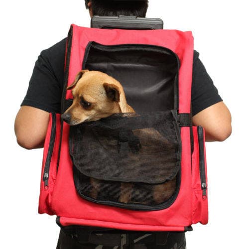 犬バッグ 小型犬用キャリーバッグ多機能転換式電車対応