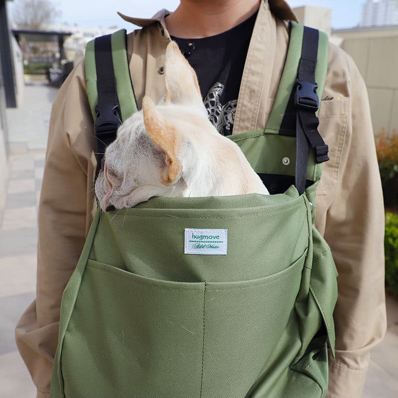 犬バッグ 愛犬との散歩に最適な前抱きキャリーリュック