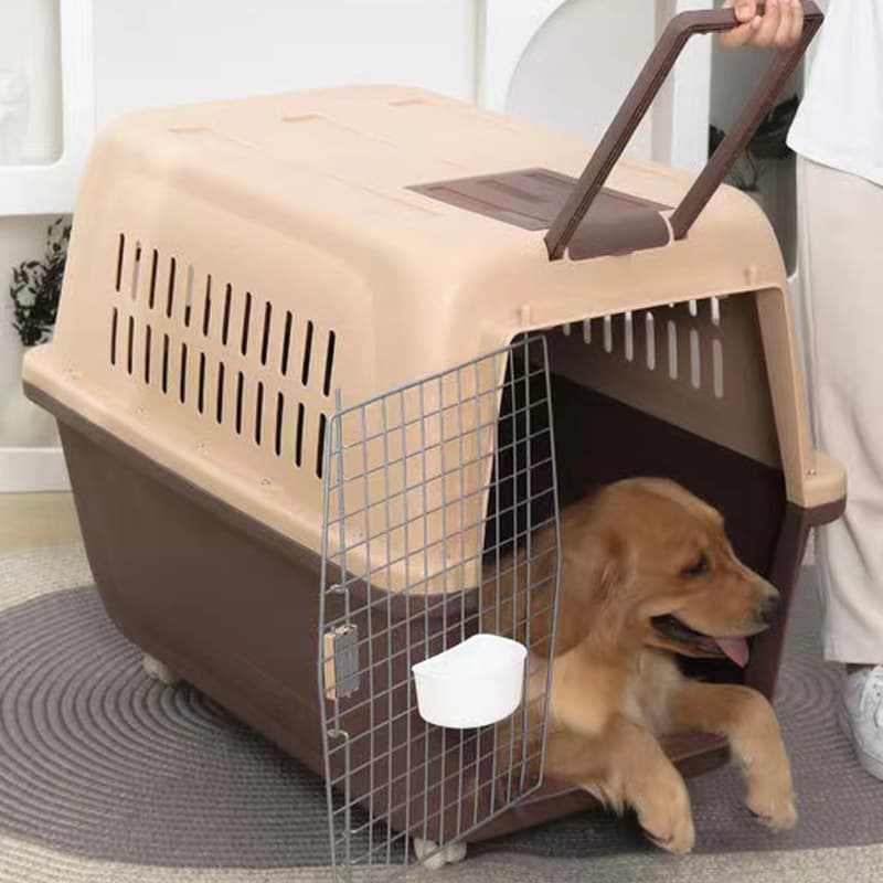 犬バッグ 大型犬対応キャスター付きハードキャリー