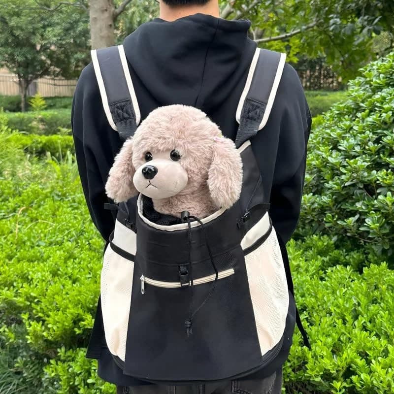 犬バッグ 小型犬用通気性抜群ペット背負い式リュックサック