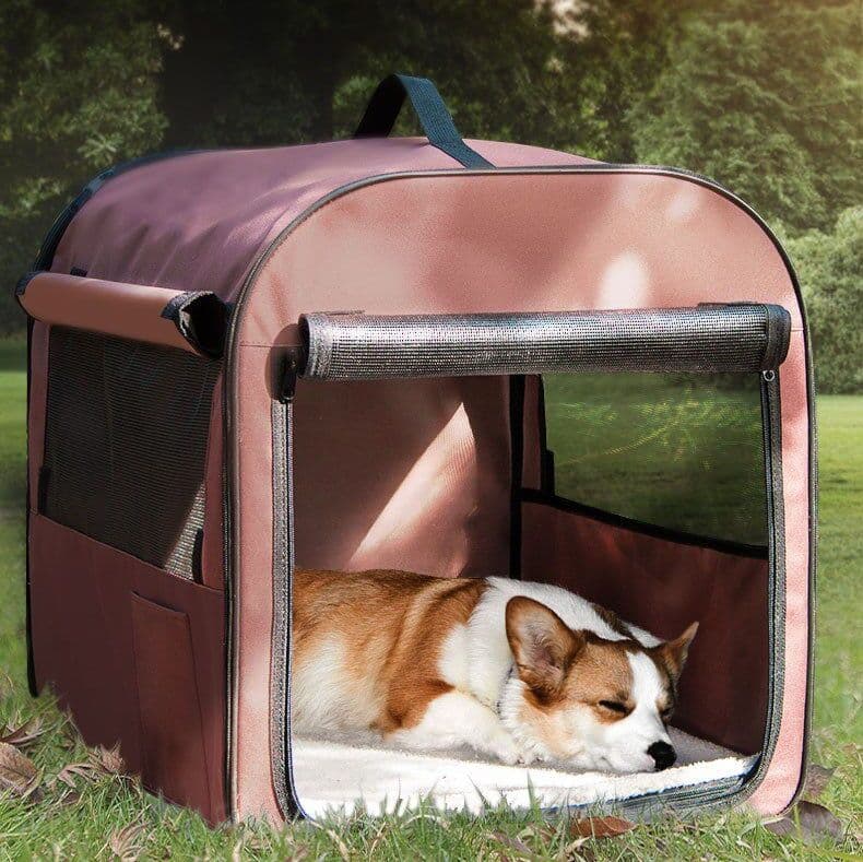 犬バッグ 多機能折りたたみ式四季対応大型犬用ソフトキャリー