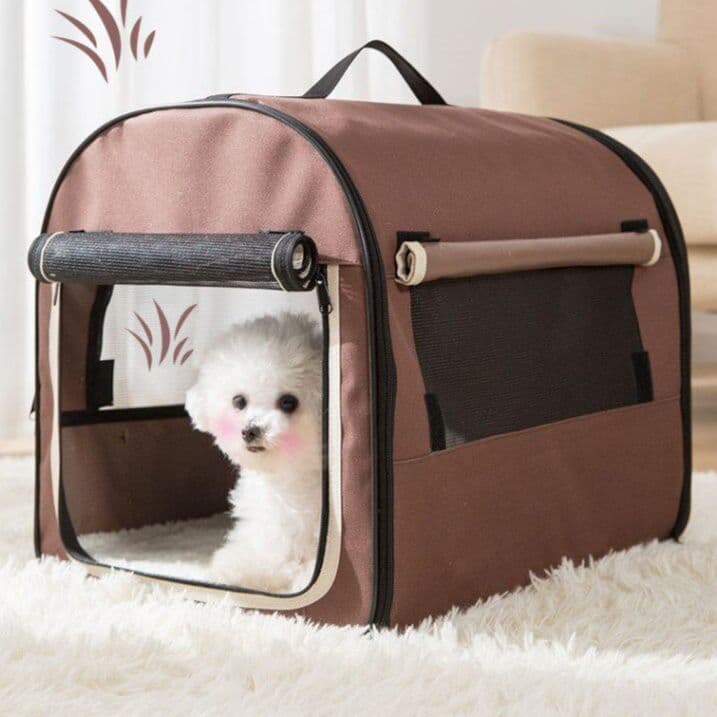 犬バッグ 多機能折りたたみ式四季対応大型犬用ソフトキャリー