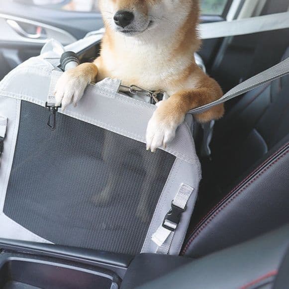 犬バッグ 五面通気メッシュ折りたたみ式ソフトキャリーバッグ