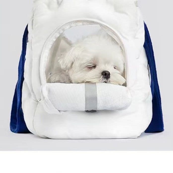 犬バッグ ふわふわ中綿入りペット用キャリートートバッグ