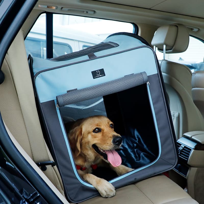 犬バッグ 大型犬対応折りたたみ式車載用ドライブキャリー