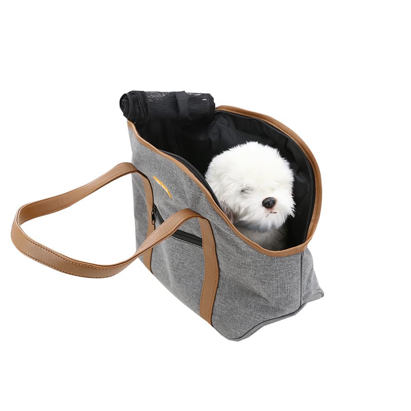 犬バッグ 小型犬用キャリートート顔出し窓付きお出かけバッグ