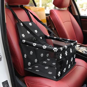 犬バッグ 車載用安全ベルト固定式ペット用座席キャリー